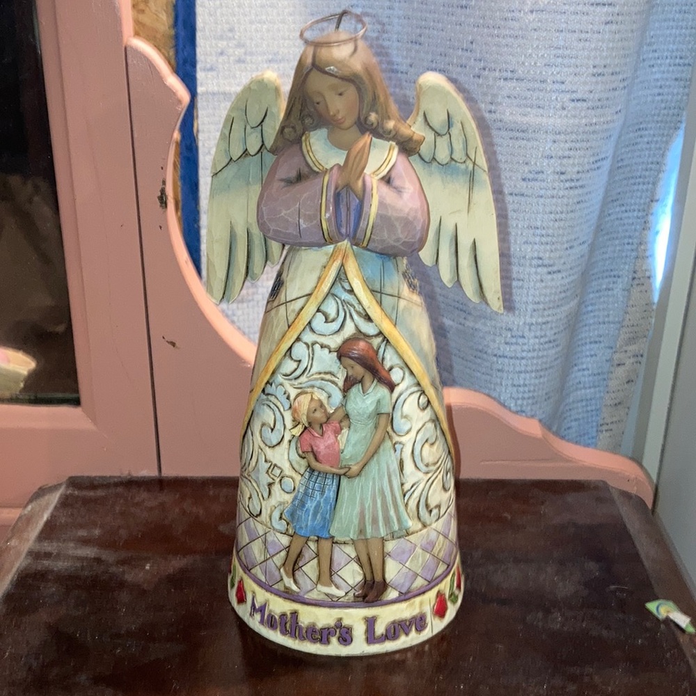 Jim Shore Heartwood Creek A Mothers Love Angel